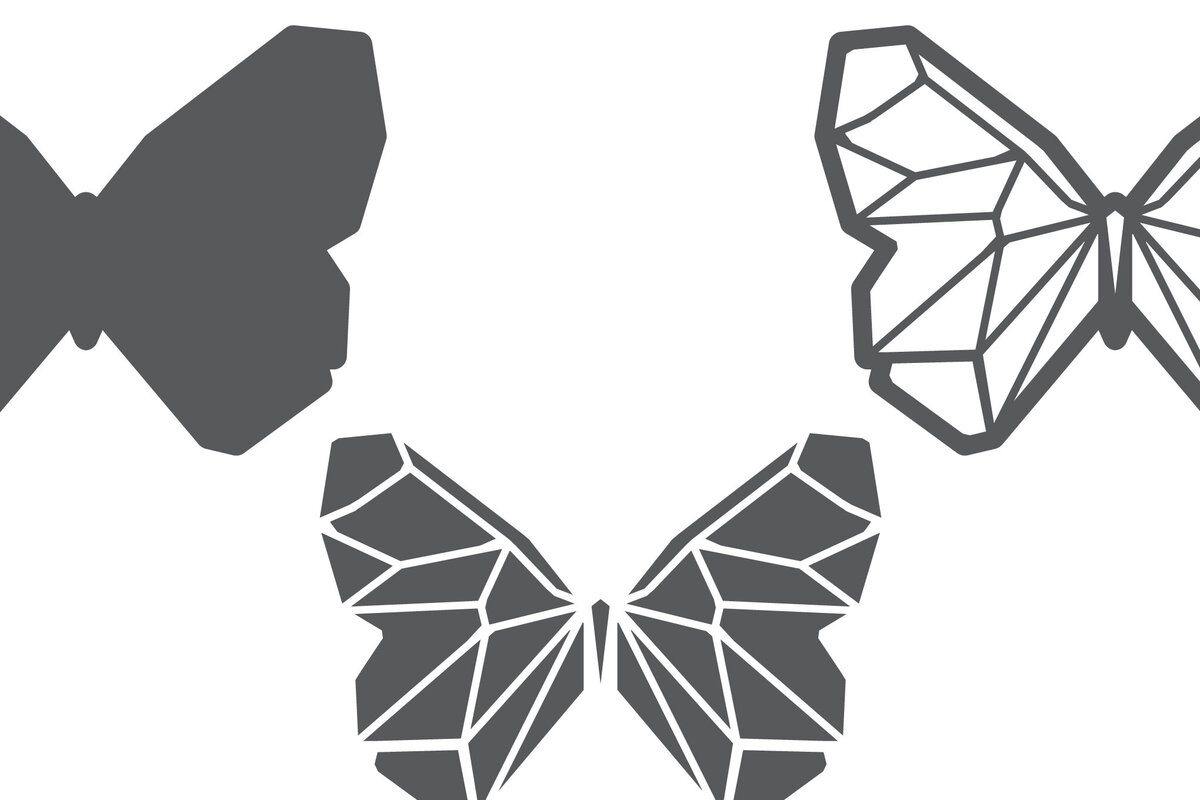Intra απο ξύλο plywood 3mm-4mm πάχος 3D Butterfly Puzzle Cut  Δίασταση 30x20 cm INTRAFABR-98527007 - Image 2