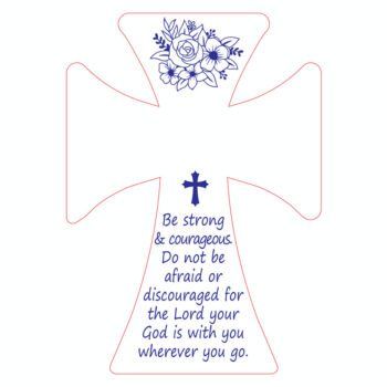 Intra απο ξύλο plywood 3mm-4mm πάχος 3D Christian Standing Cross Cut File Δίασταση 15x15 cm INTRAFABR-123582239 - Image 3