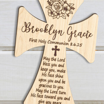 Intra απο ξύλο plywood 3mm-4mm πάχος 3D Christian Standing Cross Cut File Δίασταση 15x15 cm INTRAFABR-123582310 - Image 2