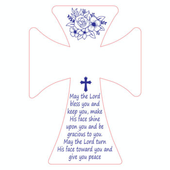 Intra απο ξύλο plywood 3mm-4mm πάχος 3D Christian Standing Cross Cut File Δίασταση 15x15 cm INTRAFABR-123582310 - Image 3