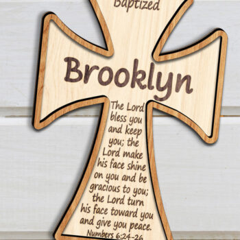 Intra απο ξύλο plywood 3mm-4mm πάχος 3D Christian Standing Cross Cut File Δίασταση 15x15 cm INTRAFABR-123582562 - Image 2