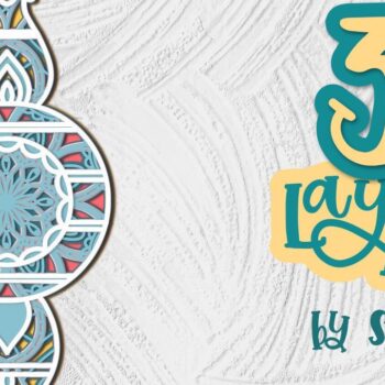 Intra απο ξύλο plywood 3mm-4mm πάχος 3D Χριστουγεννιάτικη Μπάλα 04 Δέντρο Διακόσμηση Δίασταση 30x20 cm INTRAFABR-35578285 - Image 1