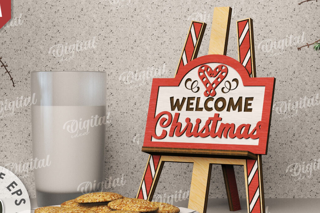 Intra απο ξύλο plywood 3mm-4mm πάχος Τρισδιάστατη Χριστουγεννιάτικη Διακόσμηση Δίασταση 15x15 cm INTRAFABR-110122196