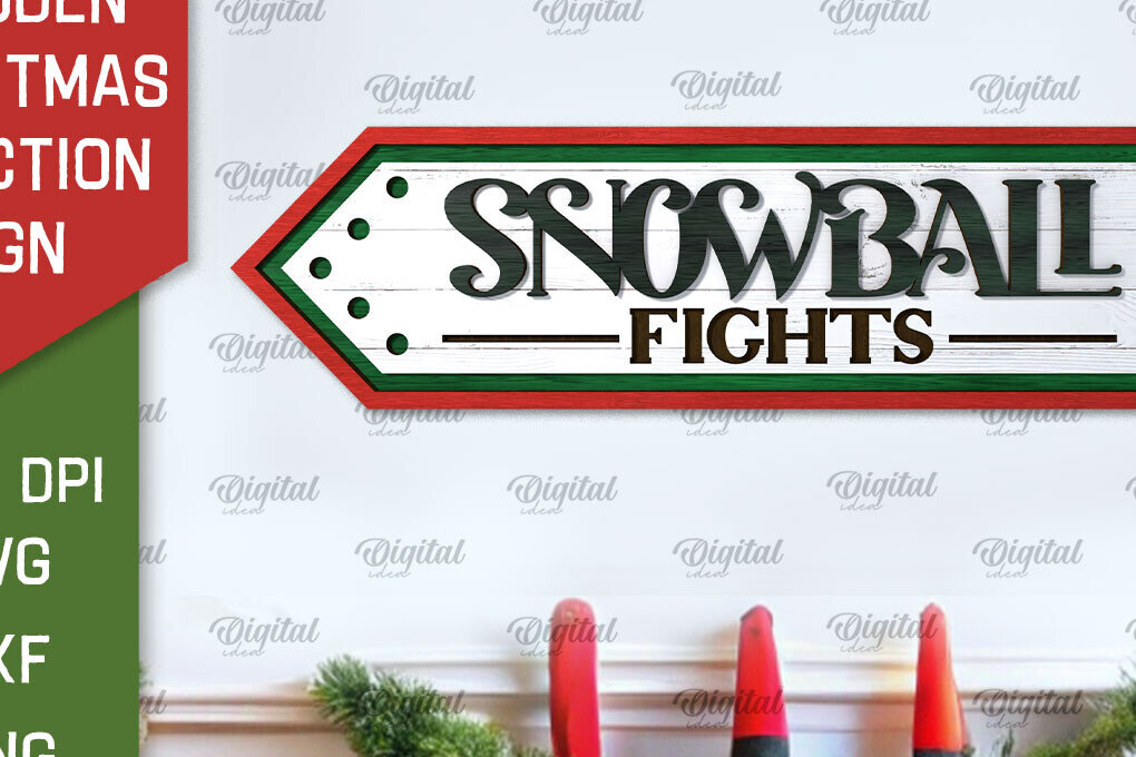 Intra απο ξύλο plywood 3mm-4mm πάχος Τρισδιάστατη χριστουγεννιάτικη πινακίδα κατεύθυνσης Δίασταση 15x15 cm INTRAFABR-105695703