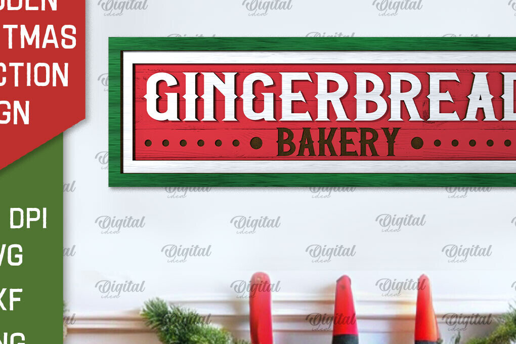 Intra απο ξύλο plywood 3mm-4mm πάχος Τρισδιάστατη χριστουγεννιάτικη πινακίδα κατεύθυνσης Δίασταση 15x15 cm INTRAFABR-105695437