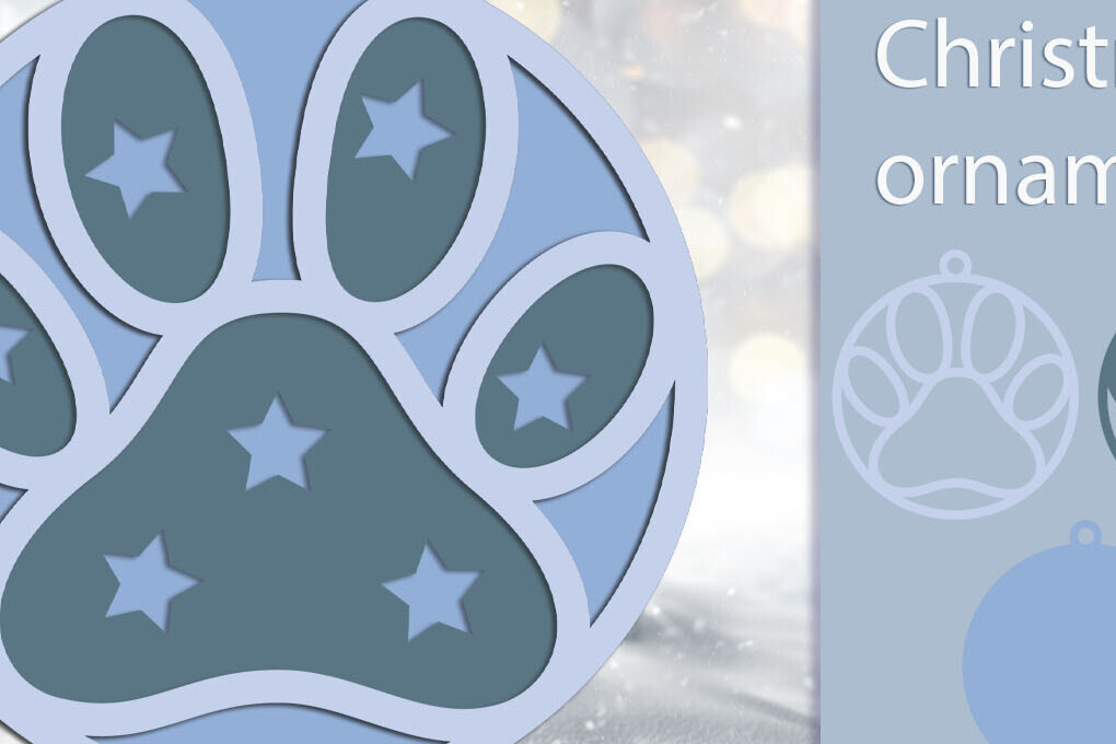 Intra απο ξύλο plywood 3mm-4mm πάχος Τρισδιάστατο χριστουγεννιάτικο στολίδι Δίασταση 8x8 cm INTRAFABR-109675651