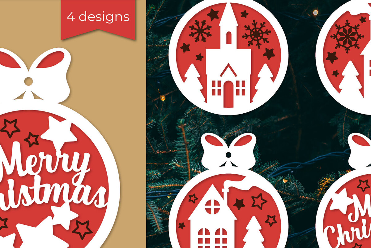 Intra απο ξύλο plywood 3mm-4mm πάχος 3D Χριστουγεννιάτικα στολίδια Χριστουγεννιάτικα Δίασταση 8x8 cm INTRAFABR-106803600