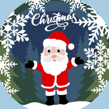 Intra απο ξύλο plywood 3mm-4mm πάχος 3D χριστουγεννιάτικο για παιδιά | Αποκοπή αρχείων Δίασταση 15x15 cm INTRAFABR-21319241 - Image 3