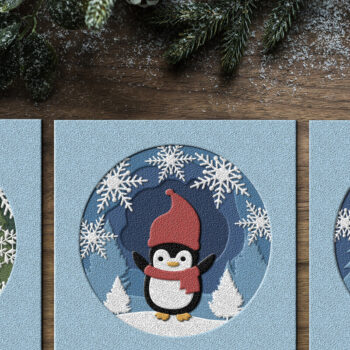 Intra απο ξύλο plywood 3mm-4mm πάχος 3D χριστουγεννιάτικο για παιδιά | Αποκοπή αρχείων Δίασταση 15x15 cm INTRAFABR-21319241 - Image 7