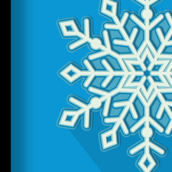 Intra απο ξύλο plywood 3mm-4mm πάχος 3D Χριστουγεννιάτικη νιφάδα χιονιού Δίασταση 15x15 cm INTRAFABR-18123377 - Image 1