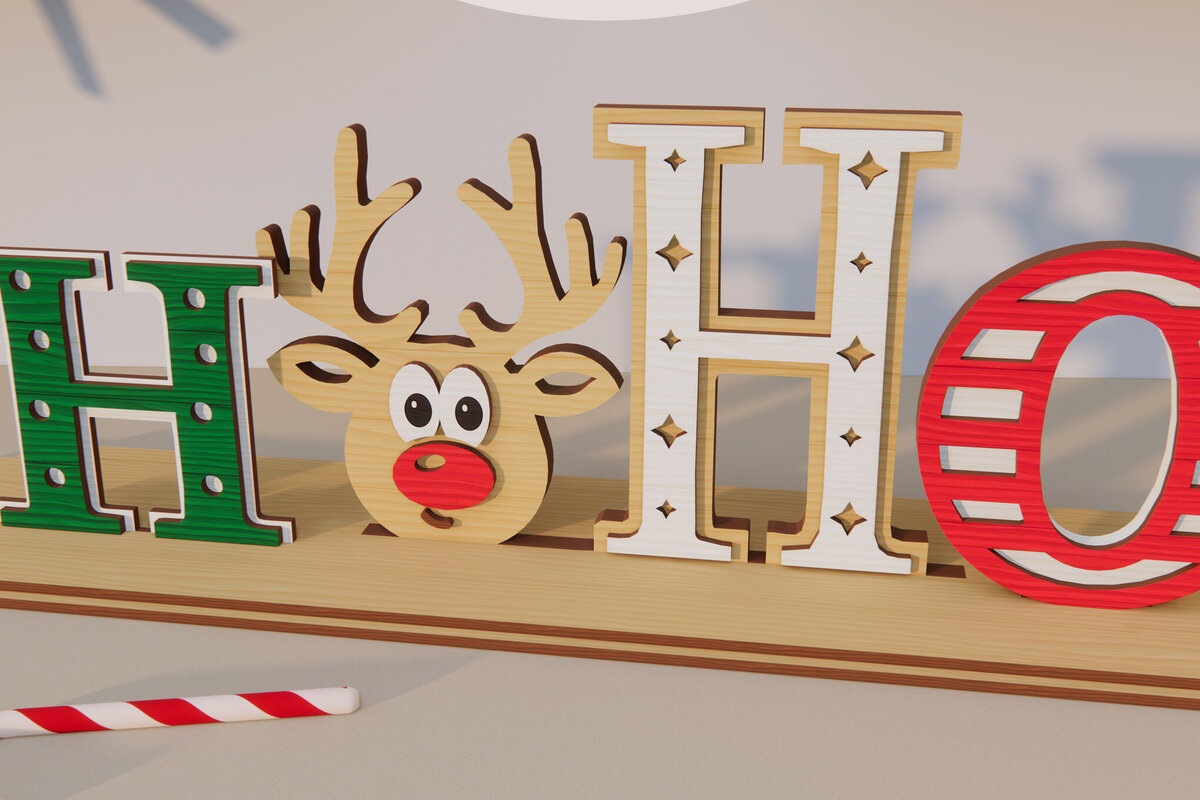 Intra απο ξύλο plywood 3mm-4mm πάχος Τρισδιάστατη χριστουγεννιάτικη βάση κοπής με λέιζερ. Χριστουγεννιάτικη διακόσμηση Δίασταση 15x15 cm INTRAFABR-79847154