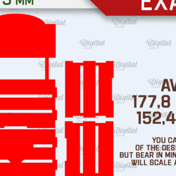 Intra απο ξύλο plywood 3mm-4mm πάχος Τρισδιάστατο κουτί χριστουγεννιάτικων λιχουδιών με Δίασταση 15x15 cm INTRAFABR-107015398 - Image 2