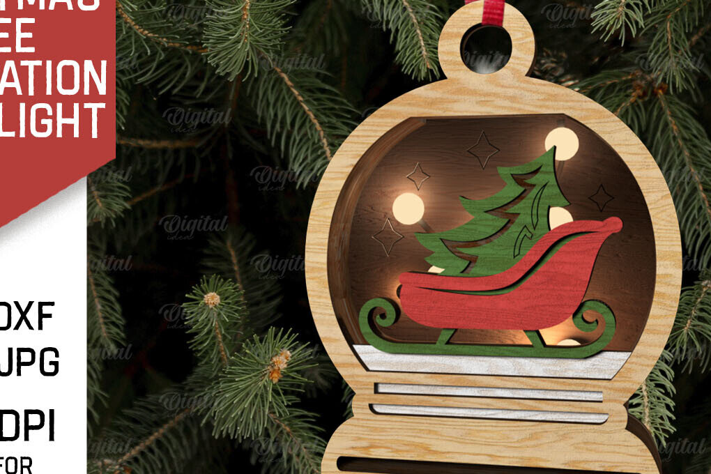 Intra απο ξύλο plywood 3mm-4mm πάχος Τρισδιάστατη διακόσμηση Χριστουγεννιάτικου Δέντρου Δίασταση 15x15 cm INTRAFABR-107623280