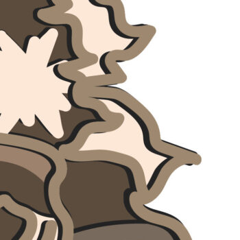 Intra απο ξύλο plywood 3mm-4mm πάχος 3D χριστουγεννιάτικο δέντρο πολλαπλών στρώσεων Δίασταση 30x20 cm INTRAFABR-64464387 - Image 6