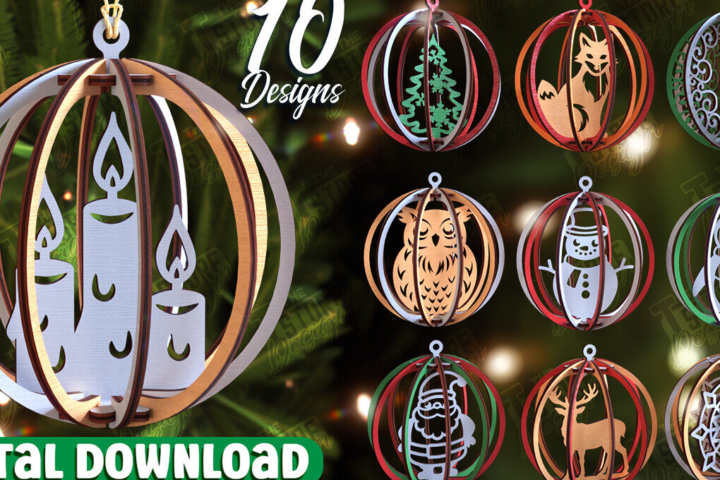 Intra απο ξύλο plywood 3mm-4mm πάχος παιχνιδιών 3D Χριστουγεννιάτικου Δέντρου | Αργία Δίασταση 15x15 cm INTRAFABR-106124687