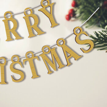 Intra απο ξύλο plywood 3mm-4mm πάχος Τρισδιάστατη χριστουγεννιάτικη διακόσμηση τοίχου με λέιζερ Δίασταση 15x15 cm INTRAFABR-79228985 - Image 1