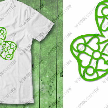 Intra απο ξύλο plywood 3mm-4mm πάχος Τρισδιάστατο Τριφύλλι, Τριφύλλι , Κοπή Χαρτιού Τριφύλλι Δίασταση 3600x3600 cm INTRAFABR-25030554 - Image 9