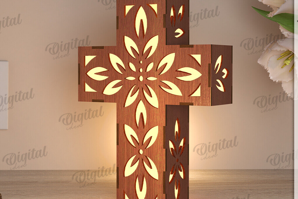 Intra απο ξύλο plywood 3mm-4mm πάχος Δέσμη τρισδιάστατων λαμπτήρων Δίασταση 30x20 cm INTRAFABR-119671871 - Image 8