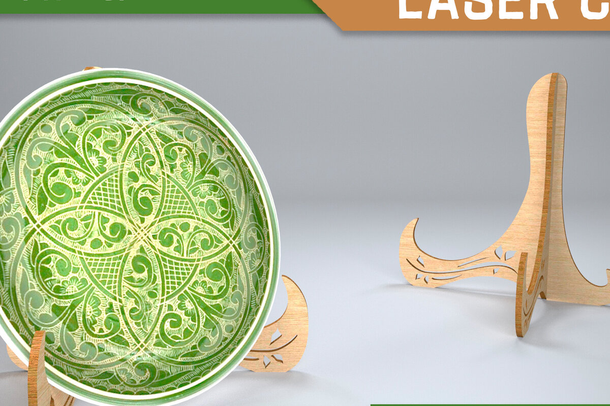 Intra απο ξύλο plywood 3mm-4mm πάχος 3D Design . Easel Stand Δίασταση 30x20 cm INTRAFABR-82534656