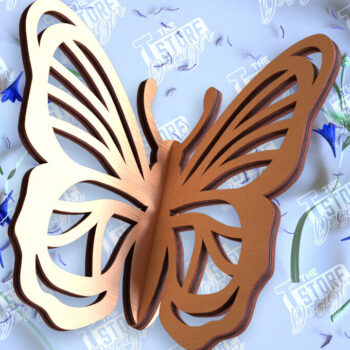 Intra απο ξύλο plywood 3mm-4mm πάχος 3D Dragonflies | 3D πεταλούδων Δίασταση 30x20 cm INTRAFABR-98269538 - Image 10