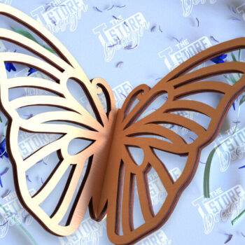 Intra απο ξύλο plywood 3mm-4mm πάχος 3D Dragonflies | 3D πεταλούδων Δίασταση 30x20 cm INTRAFABR-98269538 - Image 12