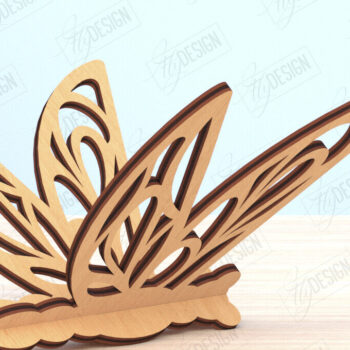 Intra απο ξύλο plywood 3mm-4mm πάχος Δέσμη 3D Dragonfly | Καλοκαίρι Δίασταση 30x20 cm INTRAFABR-119899135 - Image 6
