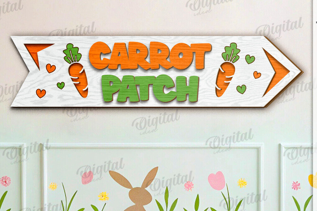 Intra απο ξύλο plywood 3mm-4mm πάχος τρισδιάστατης πασχαλινής κατευθυντικής πινακίδας Δίασταση 15x15 cm INTRAFABR-118208144