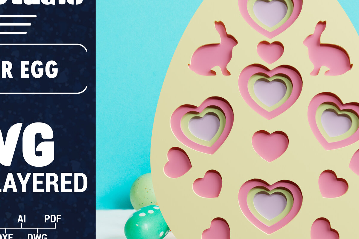 Intra απο ξύλο plywood 3mm-4mm πάχος 3D Πασχαλινό αυγό πολλαπλών στρώσεων χαρτί κοπής Δίασταση 1200x1200 cm INTRAFABR-61851635