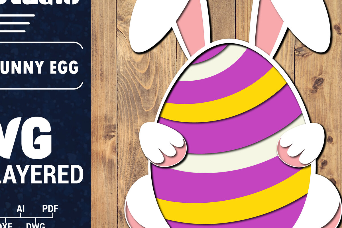 Intra απο ξύλο plywood 3mm-4mm πάχος 3D Πασχαλινό Αυγό Πολυστρωματικό PaperCut 29 Δίασταση 1500x1500 cm INTRAFABR-91198583