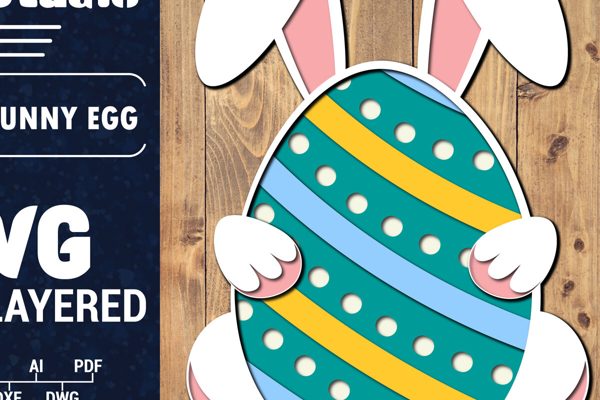 Intra απο ξύλο plywood 3mm-4mm πάχος 3D Πασχαλινό Αυγό Πολυστρωματικό PaperCut 32 Δίασταση 1500x1500 cm INTRAFABR-91198622