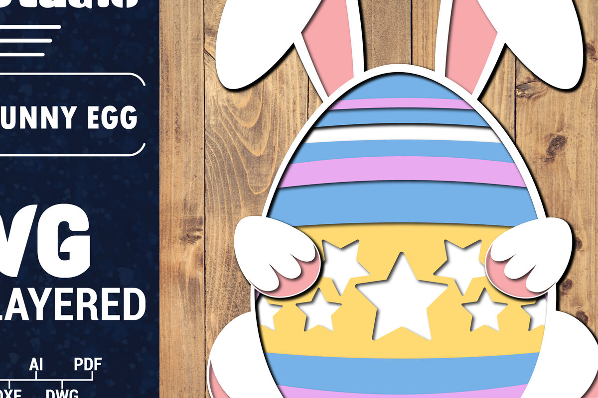 Intra απο ξύλο plywood 3mm-4mm πάχος 3D Πασχαλινό Αυγό Πολυστρωματικό PaperCut 64 Δίασταση 1500x1500 cm INTRAFABR-91384775