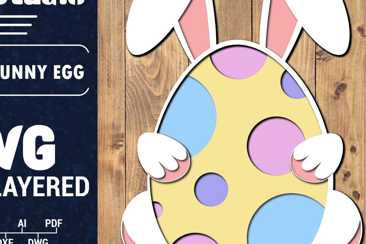 Intra απο ξύλο plywood 3mm-4mm πάχος 3D Πασχαλινό Αυγό Πολυστρωματικό PaperCut 66 Δίασταση 1500x1500 cm INTRAFABR-91384784