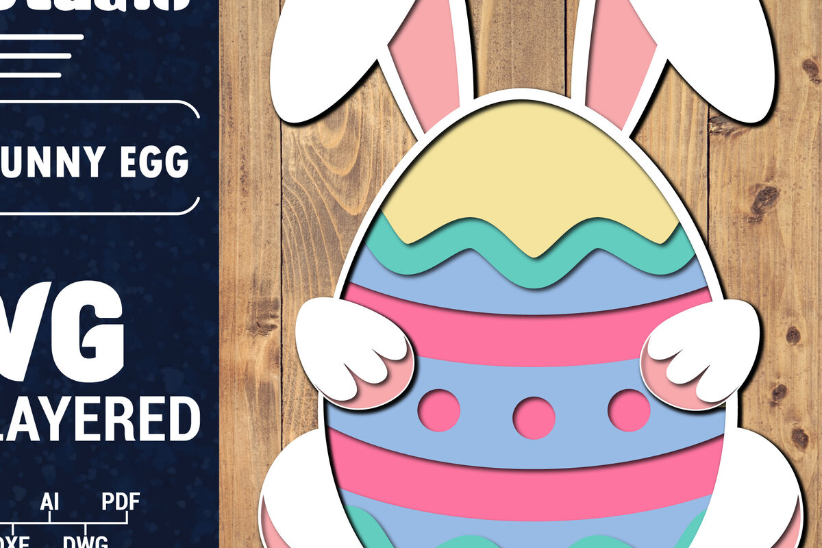 Intra απο ξύλο plywood 3mm-4mm πάχος 3D Πασχαλινό αυγό Πολυστρωματικό PaperCut 7 Δίασταση 1500x1500 cm INTRAFABR-91485359