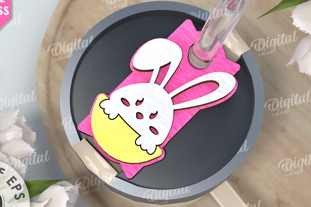 Intra απο ξύλο plywood 3mm-4mm πάχος Τρισδιάστατη Easter Stanley Topper Δίασταση 15x15 cm INTRAFABR-117657789