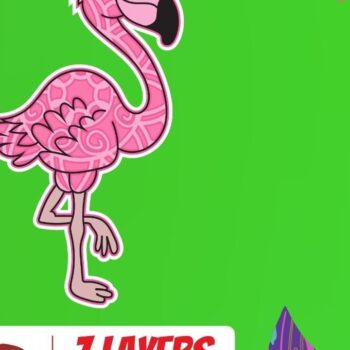 Intra απο ξύλο plywood 3mm-4mm πάχος 3D Flamingo Cut Δίασταση 30x20 cm INTRAFABR-17648330 - Image 1