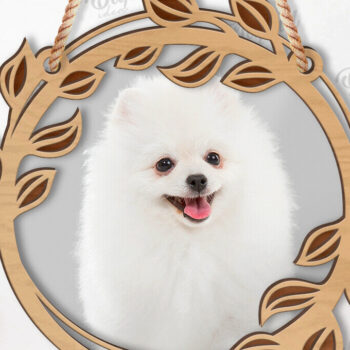 Intra απο ξύλο plywood 3mm-4mm πάχος 3D Floral κορνίζα φωτογραφιών Δίασταση 20x30 cm INTRAFABR-119139176 - Image 1