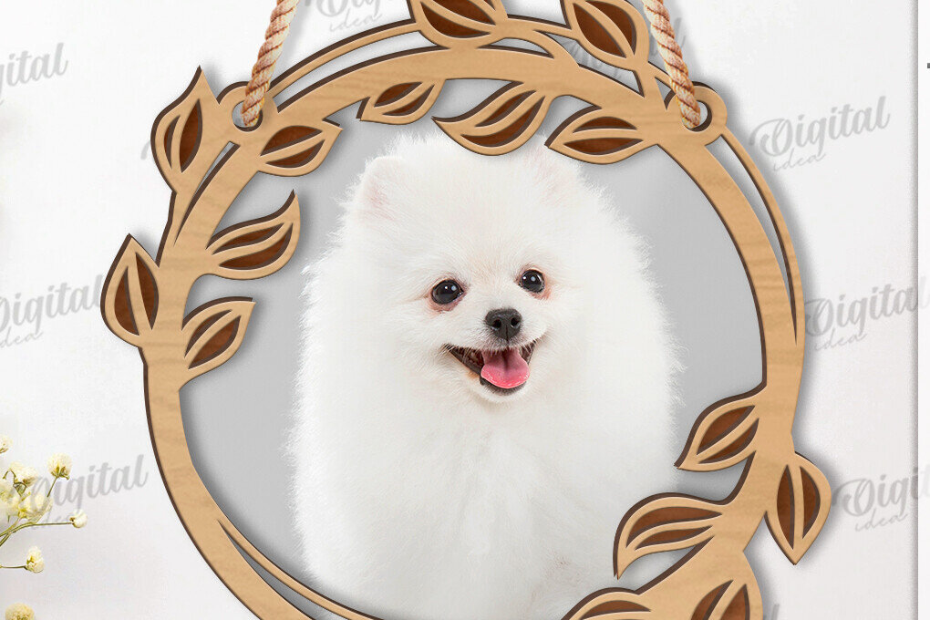 Intra απο ξύλο plywood 3mm-4mm πάχος 3D Floral κορνίζα φωτογραφιών Δίασταση 20x30 cm INTRAFABR-119139176