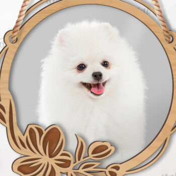 Intra απο ξύλο plywood 3mm-4mm πάχος 3D Floral κορνίζα φωτογραφιών Δίασταση 20x30 cm INTRAFABR-119138793 - Image 1