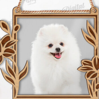 Intra απο ξύλο plywood 3mm-4mm πάχος κορνίζες 3D Floral Δίασταση 20x30 cm INTRAFABR-119075251 - Image 7