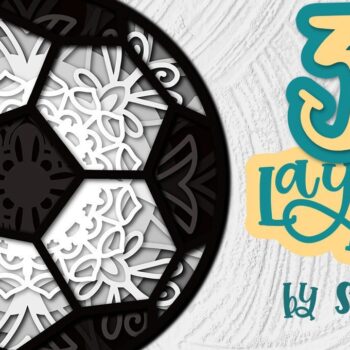 Intra απο ξύλο plywood 3mm-4mm πάχος Τρισδιάστατο αθλητικό παιχνίδι με μπάλα ποδοσφαίρου Δίασταση 30x20 cm INTRAFABR-35514417 - Image 1