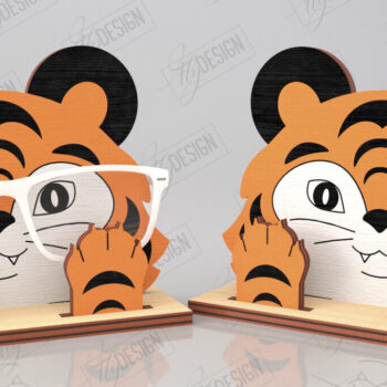 Intra απο ξύλο plywood 3mm-4mm πάχος 3D Glasses Holders |CNC Δίασταση 15x15 cm INTRAFABR-121598388 - Image 3