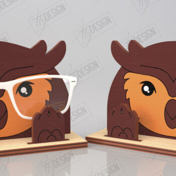 Intra απο ξύλο plywood 3mm-4mm πάχος 3D Glasses Holders |CNC Δίασταση 15x15 cm INTRAFABR-121598388 - Image 5