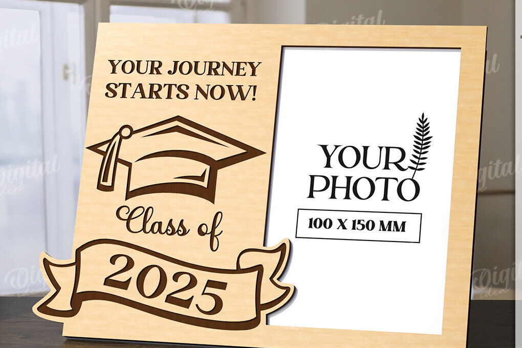 Intra απο ξύλο plywood 3mm-4mm πάχος κορνίζες 3D Graduation Δίασταση 20x30 cm INTRAFABR-120492531 - Image 7