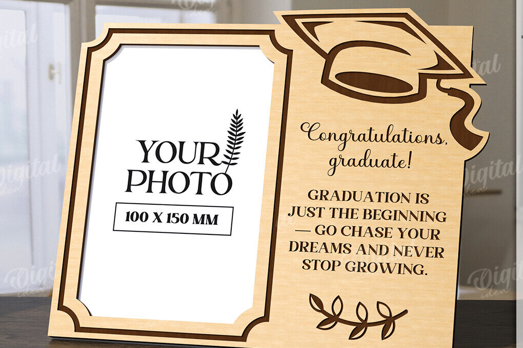 Intra απο ξύλο plywood 3mm-4mm πάχος κορνίζες 3D Graduation Δίασταση 20x30 cm INTRAFABR-120492531 - Image 10