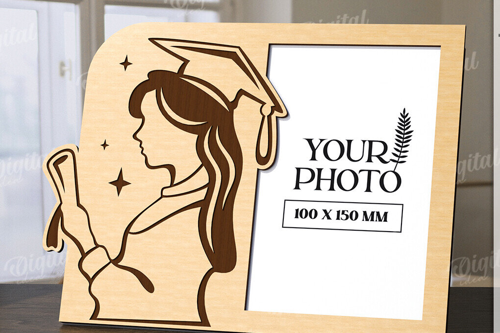 Intra απο ξύλο plywood 3mm-4mm πάχος κορνίζες 3D Graduation Δίασταση 20x30 cm INTRAFABR-120492531 - Image 9