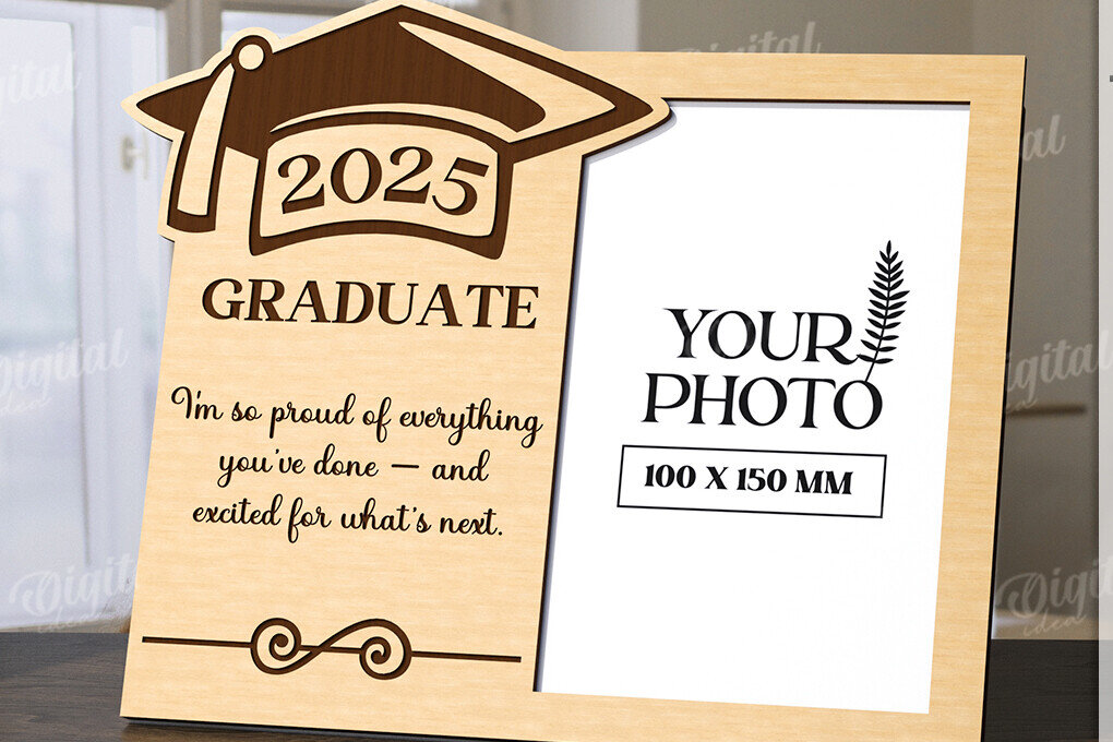 Intra απο ξύλο plywood 3mm-4mm πάχος κορνίζες 3D Graduation Δίασταση 20x30 cm INTRAFABR-120492531 - Image 12
