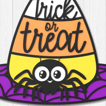 Intra απο ξύλο plywood 3mm-4mm πάχος κοπής με λέιζερ 3D Halloween Signs Δίασταση 15x15 cm INTRAFABR-105736723 - Image 11