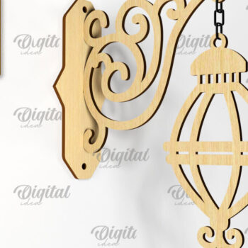 Intra απο ξύλο plywood 3mm-4mm πάχος 3D Κρεμαστή διακοσμητική πινακίδα Δίασταση 30x20 cm INTRAFABR-87754272 - Image 11