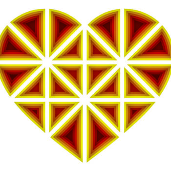 Intra απο ξύλο plywood 3mm-4mm πάχος 3D Heart Layer Mandala Δίασταση 260x260 cm INTRAFABR-4677905 - Image 2