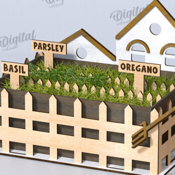 Intra απο ξύλο plywood 3mm-4mm πάχος Δέσμη 3D Home Garden Δίασταση 30x20 cm INTRAFABR-117416062 - Image 7